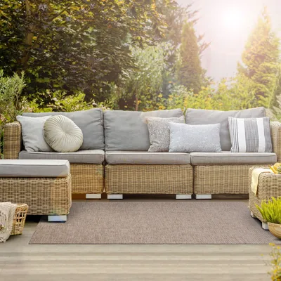 Produktbild von Outdoor-Teppich Design Trani 180x400 cm
