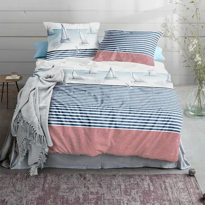 Produktbild von Irisette Seersucker Bettwäsche Easy 8089 multi 135x200 cm + 80x80 cm
