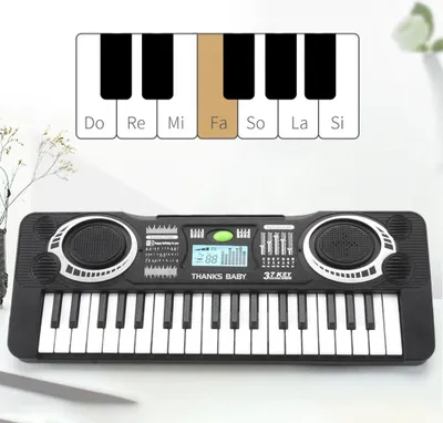 Obrázok produktu pre Elektrický klavír Detský darček Elektrická klávesnica Piano Prenosná digitálna hudba Elektronická klávesnica Hudobná učebná hračka