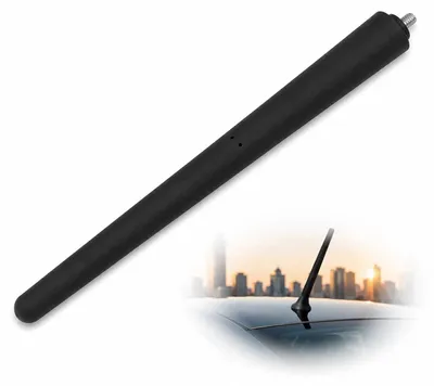 Autoantenne M6-Gewinde, kompatibel mit Fiat 500L/500X, 8x2x24 cm