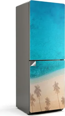 Obrázok produktu pre Vzor v dekoratívnej mozaike - Nálepka na chladničku - Samolepiaca fólia na chladničku - Samolepiaca fólia na chladničku - Dekorácia do kuchyne - 70x190 cm