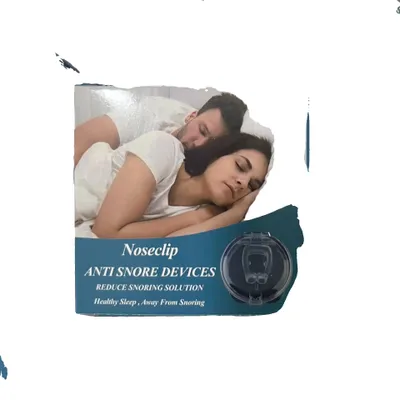 Immagine prodotto di Clip nasale anti-russamento, design in silicone confortevole, riduce il russamento, confezione da 4 pezzi