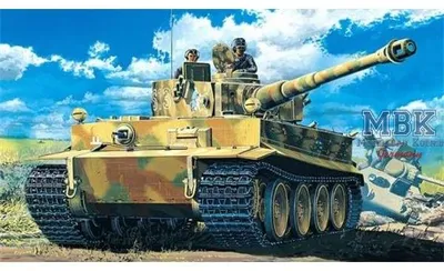 Productafbeelding van Modelbouwpakket: Duitse Tiger-I tank (vroege versie) (1:35)