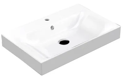 Immagine prodotto di Lavabo Lavabo in Vetroceramica 60x45 bianco Cento