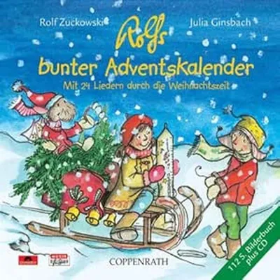 Produktbild von Rolfs bunter Adventskalender. CD mit Buch
