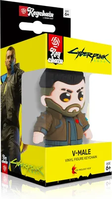 Obrázek produktu pro 3D přívěsek na klíče Cyberpunk 2077 V-Male – sběratelský suvenýr