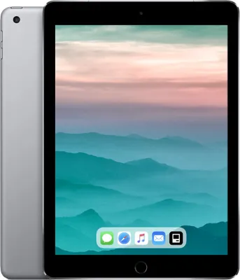 Produktbild von Apple iPad , 24,6 cm (9.7"), 2048 x 1536 Pixel, 128 GB, iOS 10, 469 g, Grau
