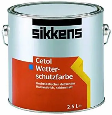 Produktbild von Sikkens Cetol Wetterschutzfarbe 2,5l, weiss