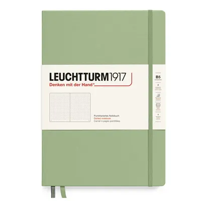Produktbild von Leuchtturm1917 Notizbuch B5 Hardcover salbei dotted