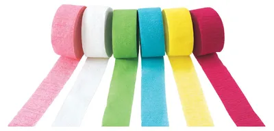 Image de Colorations - Crepepapier Slingers Set 2 , Set van 6