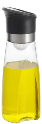 Ölflasche aus Glas, 320 ml, mit PP-Dispenser, 5,5x7x21 cm