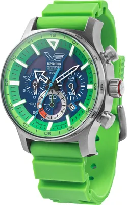 Vostok Europe VR42-595A733 Herren-Solaruhr Expedition North Pole Polar Spruce Grün 1