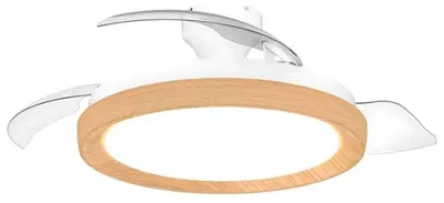 Obrázek produktu pro Philips Stropní svítidlo s ventilátorem Bliss, Domácí vrtulový ventilátor, Dřevo, Strop, Plast, IP20, I