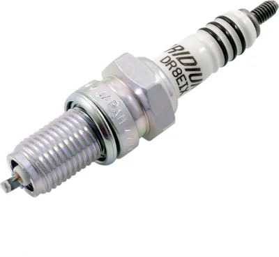 Produktbild von Zündkerze NGK Iridium DR8EIX Langgewinde Roller Mofa Moped Motorrad Quad ATV