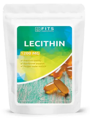 Obrázek produktu pro Lecitin 1200 mg, 60 měkkých tobolek