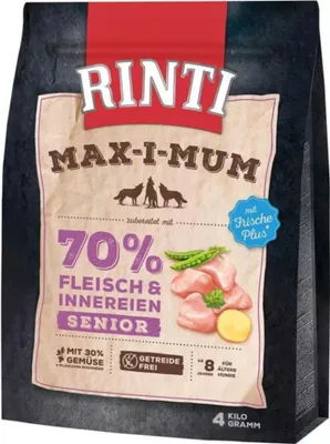Obrázok produktu pre RINTI 91177, Senior, Akékoľvek plemeno, Kuracie mäso, 4 kg