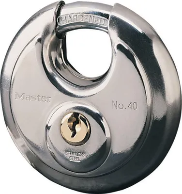 Immagine prodotto di Master Lock serratura a disco in acciaio inox 40EURD