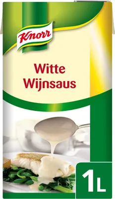 Produktbild von Knorr Garde d'Or Weißweinsoße flüssig 1 Liter