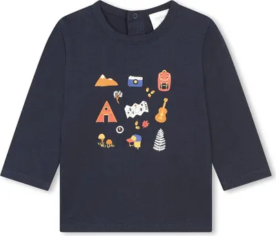 Immagine prodotto di Carrement Beau Y30286 Langarm-t-shirt Grau 18 mesi Grau 18 mesi