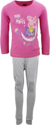 Produktbild von Peppa Pig Kinder Schlafanzug Pyjama lang – Rosa / 104