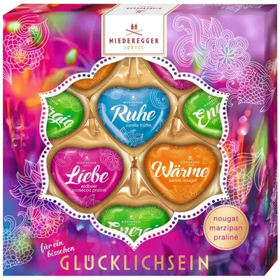 Produktbild von Niederegger Glücklichsein Herzen 125g