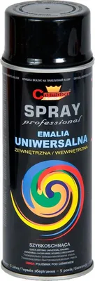 Produktbild von Emaillefarbe Schwarz glänzend RAL 9005 AGTECH 400 ml Spray