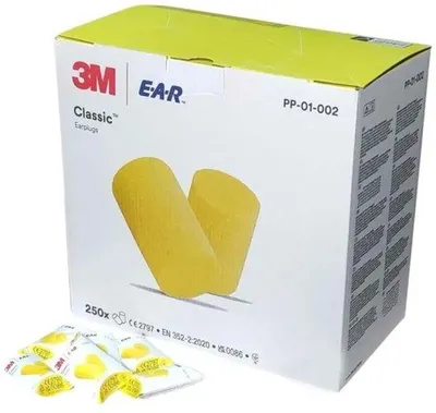 Produktbild von 3M Schaumstoff-Ohrstöpsel Gelb 28 dB (50 Paar)