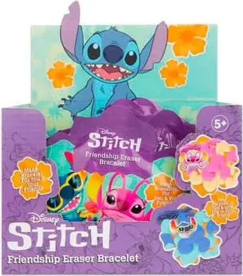 Produktbild von Cyp Brands Lilo & Stitch Freundschafts-radiergummi-armbänder Display One Size