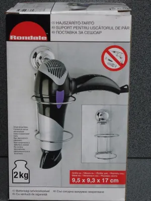 Produktbild von Haartrockner Halter Fönhalter Fön Halterung Föhn Wandhalterung ohne Bohren