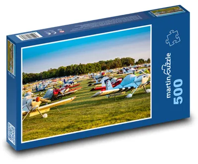 Obrázok produktu pre Puzzle 500 Letecký deň na letisku - martinpuzzle