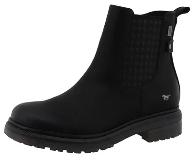 Produktbild von Mustang Damen Elegante Stiefelette 15M0272001 Schwarz