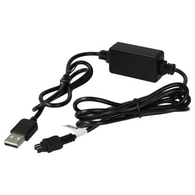 Produktbild von vhbw USB-Ladekabel kompatibel mit Sony HDR- CX520V, CX350, CX500V, CX380, CX430V, CX350E, CX350V, CX370, CX370V Kamera, Videokamera, Camcorder Schwarz