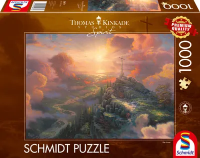 Produktbild von Schmidt Spiele Thomas Kinkade Studios: Spirit, Das Kreuz, 1000 Stück(e), Kunst