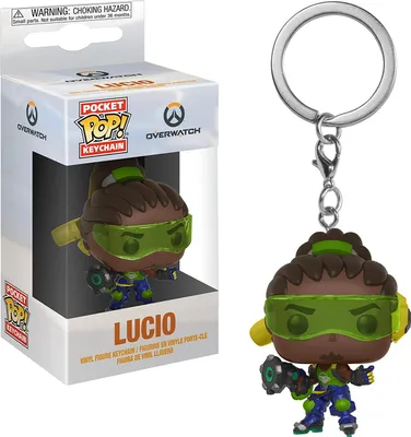 Produktbild von Overwatch - Lucio - Schlüsselanhänger Funko Pocket POP! Keychain