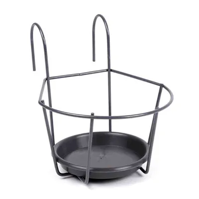 Image de Tige de pot de fleur. Ø22cm gris à suspendre, 355899