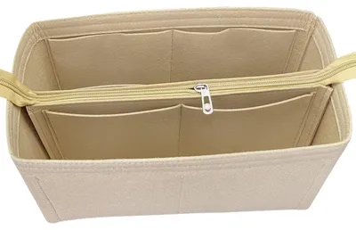 Image de Omgoods - Organisateur de sac à main en feutre avec de nombreuses poches