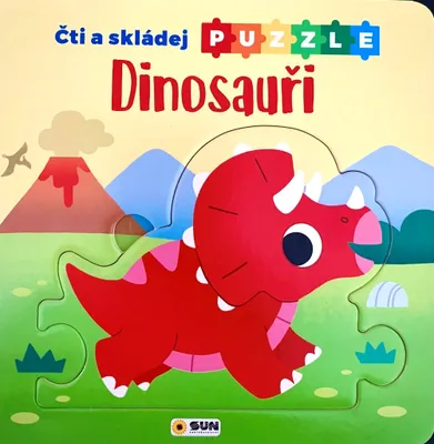 Obrázok produktu pre Dinosaury Prečítajte si a poskladajte puzzle