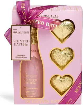 Obrázok produktu pre Idc Rose Bubble bath hearts Darčeková sada 270 g