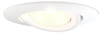 Produktbild von hoftronic LED Einbaustrahler 5W 450lm 2700K Weiß IP65 Dimmbar Schwenkbar