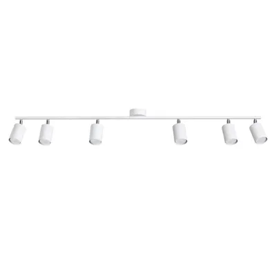 Zdjęcie produktu dla Reflektor spot LEMMI biały 6xGU10x10W metal wym:20x24x135cm IP20 Sollux Lighting