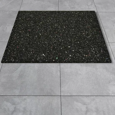 Produktbild von Universelle Gummimatte Antivibrationsmatte  600x600x10 mm