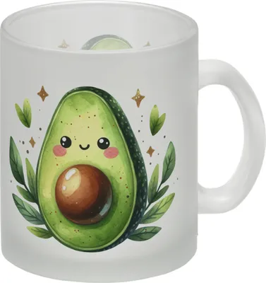 Produktbild von Avocado Glas Tasse