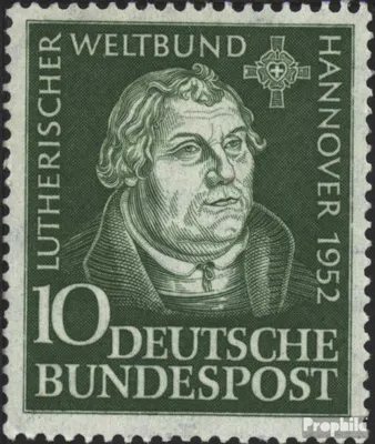 Produktbild von Briefmarken BRD (BR.Deutschland) 1952 Mi 149 (kompl.Ausg.) gestempelt Tagung des Lutherischen Weltbundes