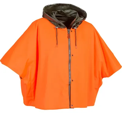 Obrázok produktu pre Dáždnik s kapucňou, pánsky (khaki/oranžová)