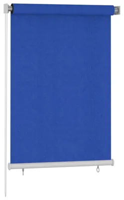 Obrázek produktu pro vidaXL Venkovní roleta, rozměry 105 (šířka) x 140 (výška) cm, barva modrá, materiál HDPE