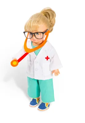 Produktbild von Heless GmbH Heless 2653 - Puppen-Arzt Outfit mit Stethoskop, Größe 35-45 cm 4