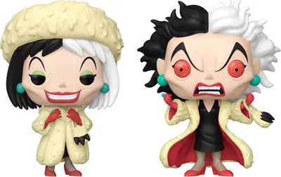 Image de 101 Dalmatiner POP ! Vinyl Cruella De Vil avec Chase 9 cm Sortiment (6)