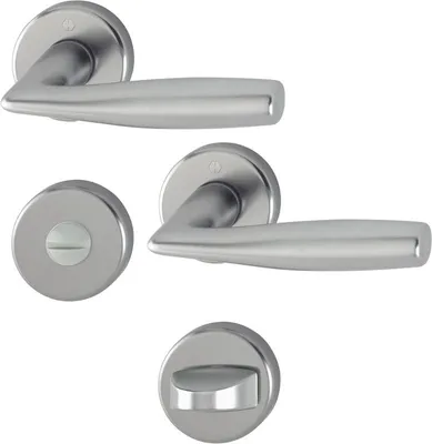 Produktbild von HOPPE Rosetten-Garnitur Vitória  Aluminium Stahl 1515/42KV/42KVS - 2768101