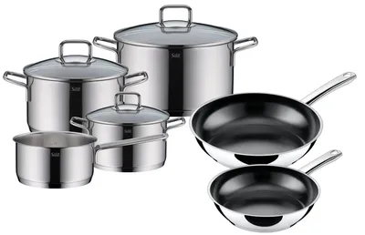Produktbild von Kochtopf-Set SILIT EXTRA COOK silber