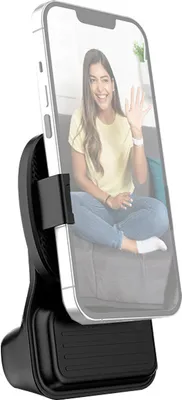 Produktbild von Kabelloser Griff fuer Telefon, Vlog, Selfie-Griff, Telefonhalter, Stabilisator, drehbar, mit Cold Shoe Mount, abnehmbarer Fernausloeser-Ersatz fuer iPhone 16/15/14/13/12 und Android-Telefone
